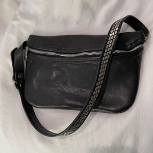 Calleen Cordero Black Stud Fanny Pack